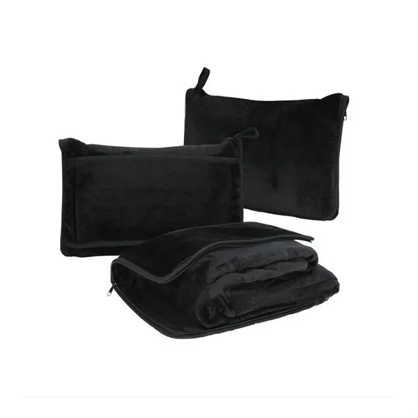 Foldable Flannel Travel Blanket