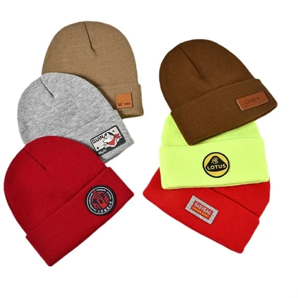Winter Pill-Resistant Knitted Beanie