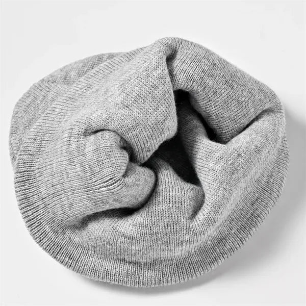 Winter Pill-Resistant Knitted Beanie