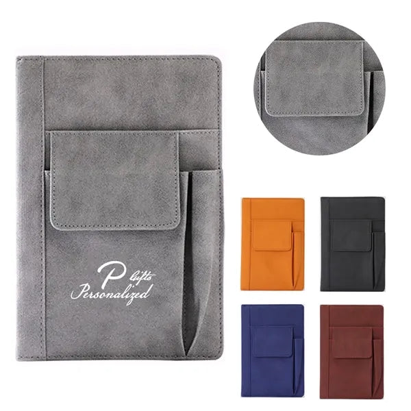 A5 PU Leather Notebook Eye Protection with Slip