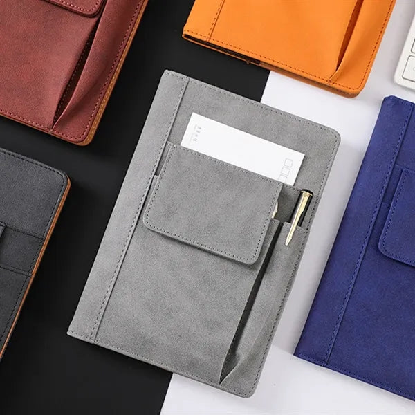 A5 PU Leather Notebook Eye Protection with Slip