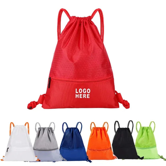 Large Durable 600D Oxford Cloth Basketball Drawstring Bag