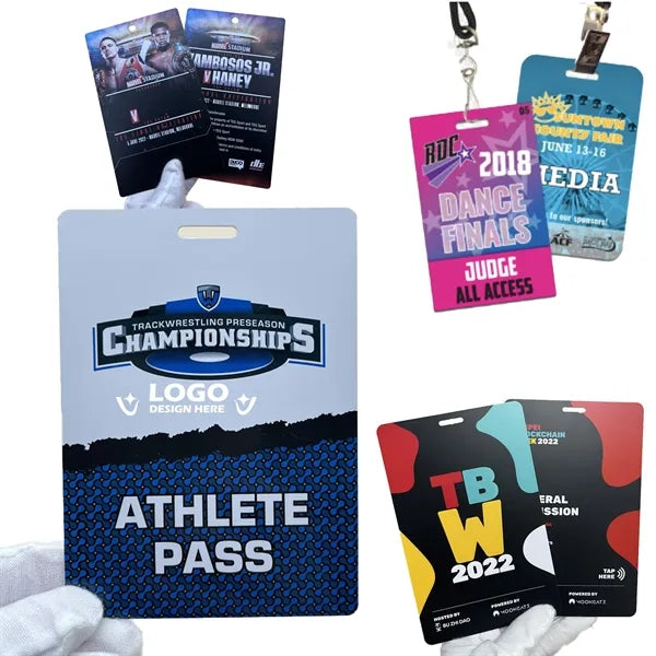 Full Color Laminated Credential Badge