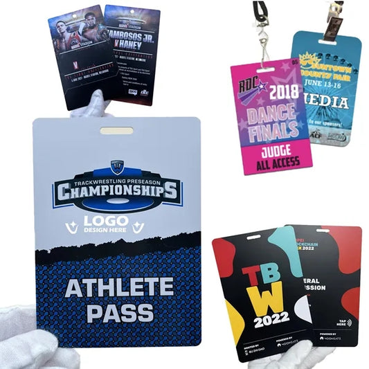 Full Color Laminated Credential Badge