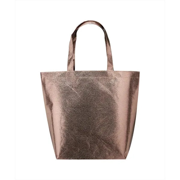 Union Printed - New Castle Non-woven Metallic Tote Bags
