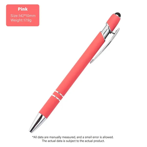 Ballpoint Pen With Stylus Tip 1.0mm School Supplies