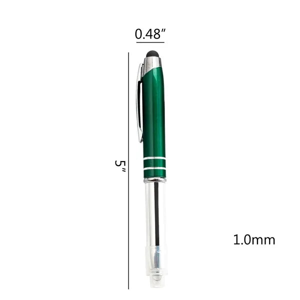 3 in 1 Touch Ballpoint Pen Led Light Stylus