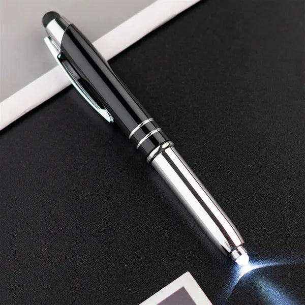 3 in 1 Touch Ballpoint Pen Led Light Stylus