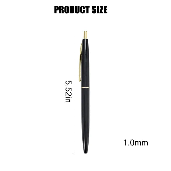 Click Ballpoint Pen Plastic School Office Supplies