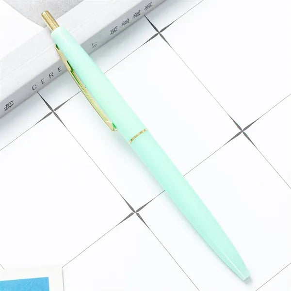 Click Ballpoint Pen Plastic School Office Supplies