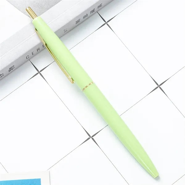 Click Ballpoint Pen Plastic School Office Supplies