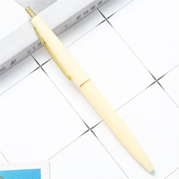 Click Ballpoint Pen Plastic School Office Supplies
