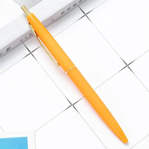 Click Ballpoint Pen Plastic School Office Supplies