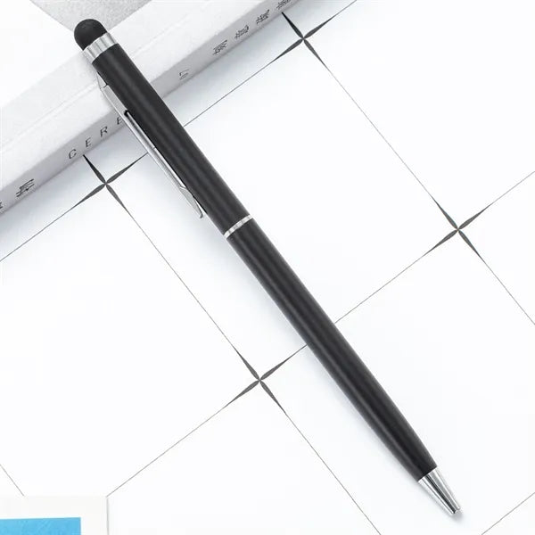 2 in 1 Stylus Pens Custom Ballpoint Office Supplies
