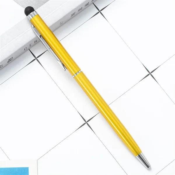 2 in 1 Stylus Pens Custom Ballpoint Office Supplies