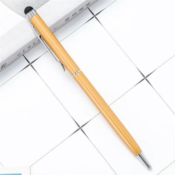 2 in 1 Stylus Pens Custom Ballpoint Office Supplies