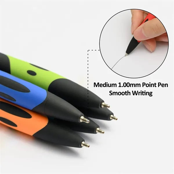 Ballpoint Black Pens 1mm Medium Smooth Writing Gifts