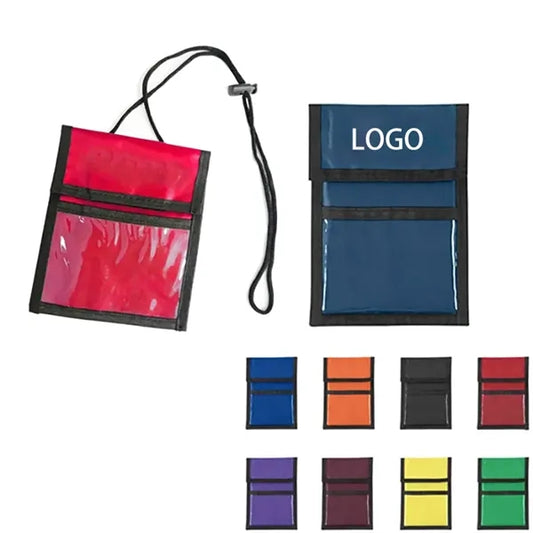 Event Zipper Pouch Badge Holder