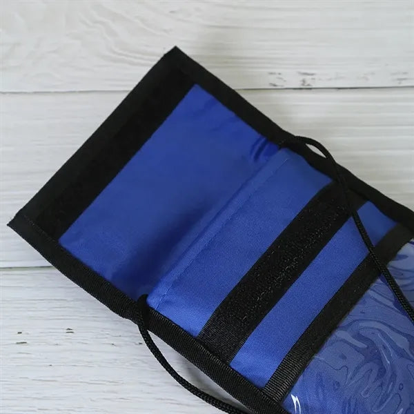 Event Zipper Pouch Badge Holder