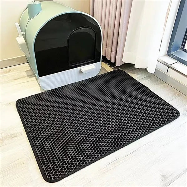 Double-Lyer EVA Waterproof Cat Litter Mat