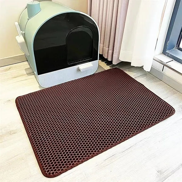 Double-Lyer EVA Waterproof Cat Litter Mat