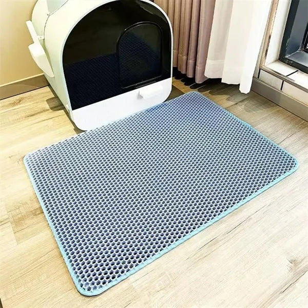 Double-Lyer EVA Waterproof Cat Litter Mat