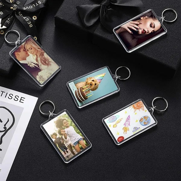 Gifts Personalized Keychains w/Plastic Photo Frame