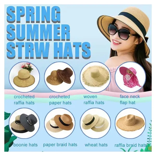 Men's UV Protection Foldable Wide Birm Fishing Hat