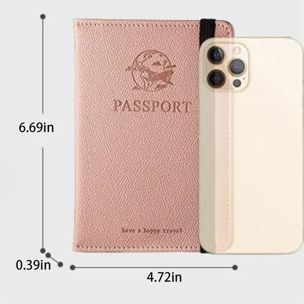 Passport Holder Wallet Travel With Card Storage