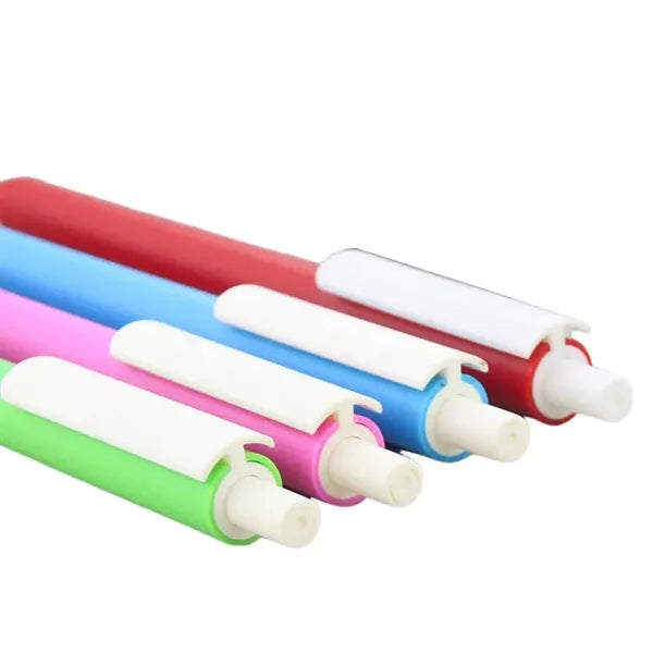 Wide Hook Press Ballpoint Pen