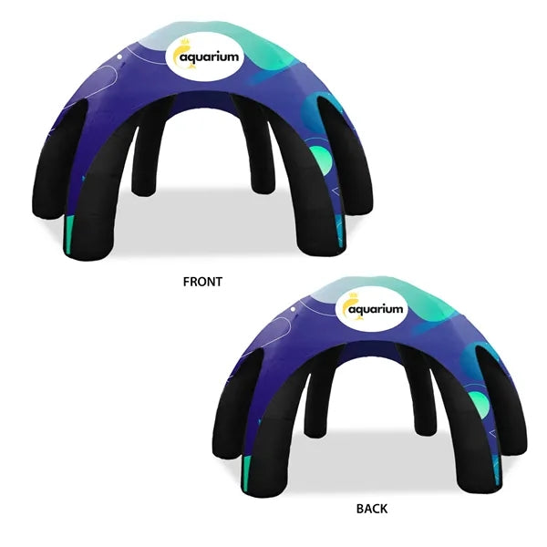 33' Custom Inflatable Spider Tent with 6 legs with Canopy