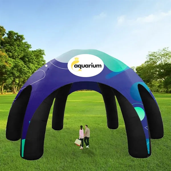 33' Custom Inflatable Spider Tent with 6 legs with Canopy