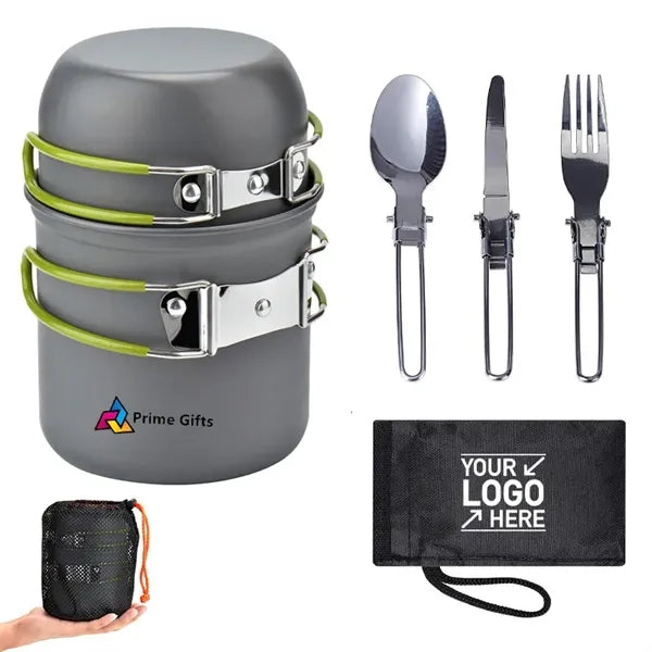 Camping Cookware Set with Storage Bag