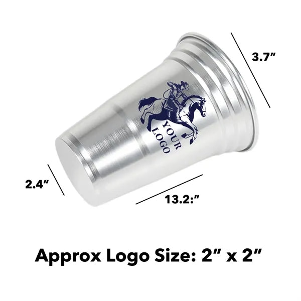 16 oz Aluminum Pint Cup Tumbler