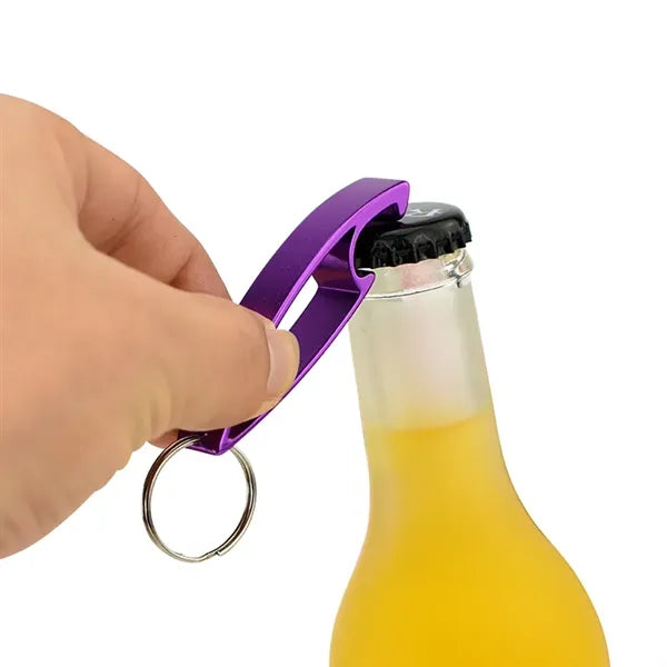 Aluminum Bottle Opener Keychain