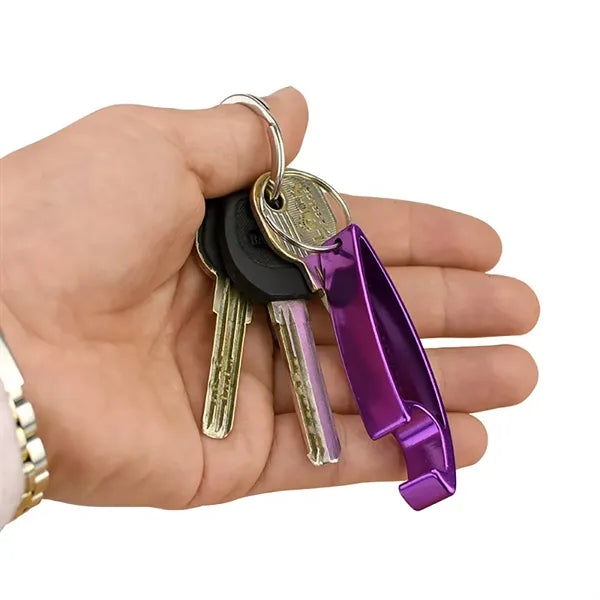 Aluminum Bottle Opener Keychain