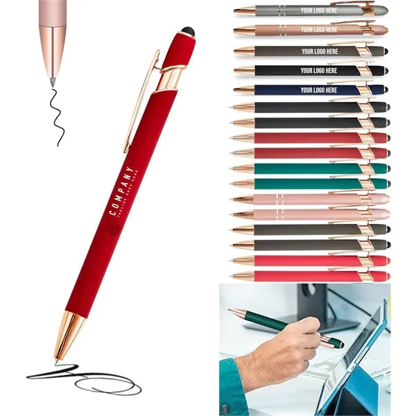 Aluminum Pen w/ Stylus