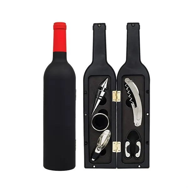 5-piece Wine Bottle Corkscrew Set Unique Bar Accessories