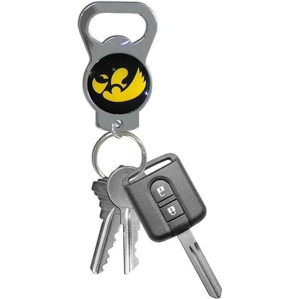 Nickel Keytag w/ Bottle Opener