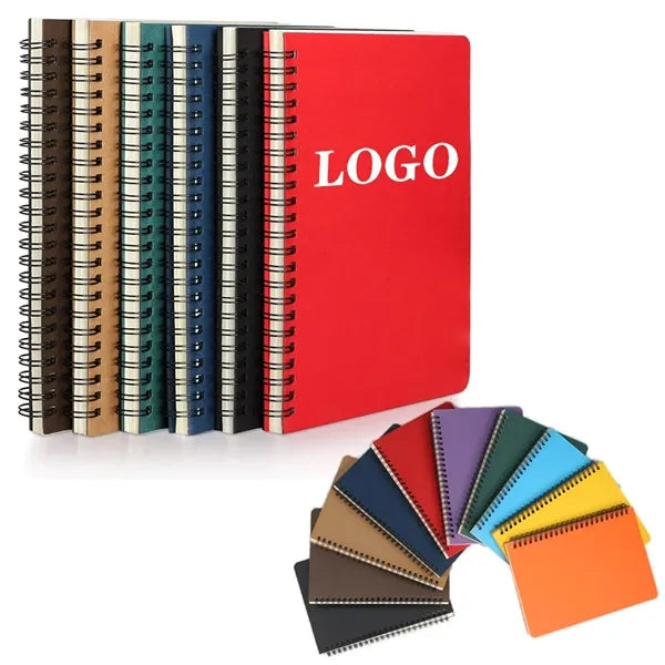 A5 Size Spiral Lined Journal Business Notebook