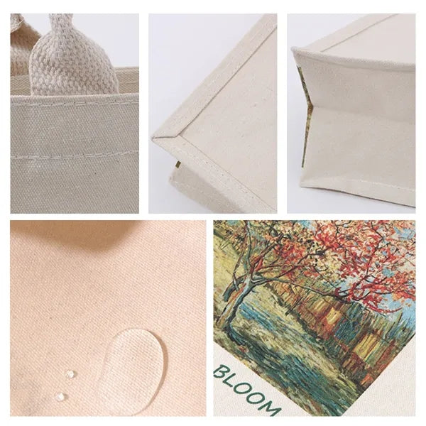 Fashionable Eco-Friendly Linen Tote Bag