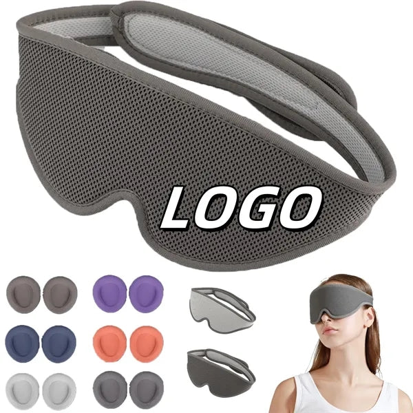 3D Adjustable Interval Portable Travel Sleeping Eye Mask