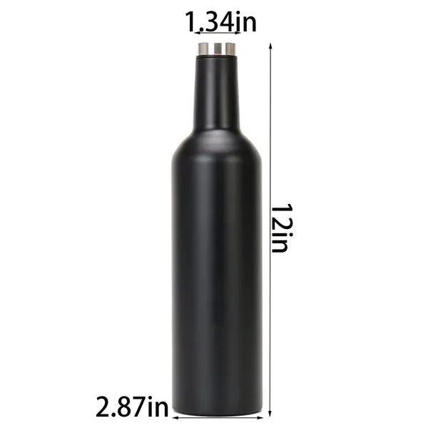 25oz Insulated Tumbler with Screw Lid Canteen Bottle