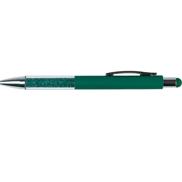 Recycled Glit ter Grip Stylus Pen