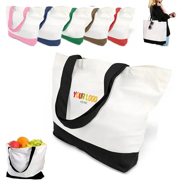 Recyclable Cotton Blend Canvas Tote