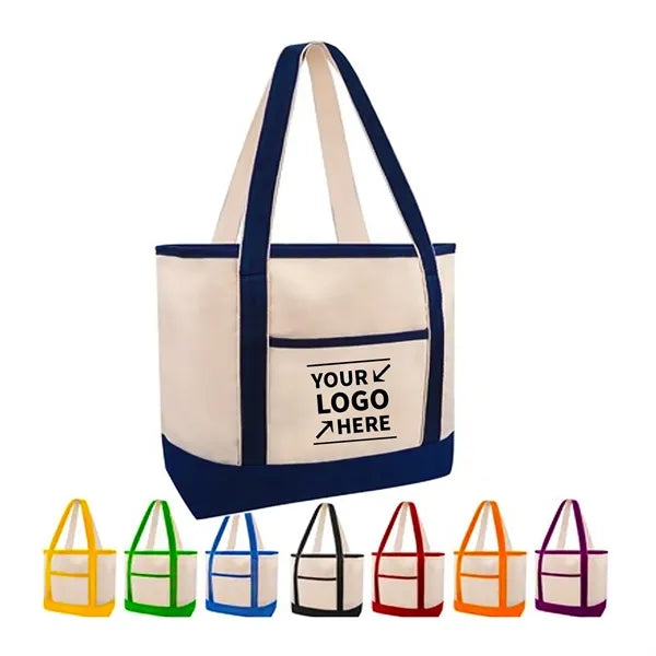 Eco Friendly Canvas Tote With Pocket
