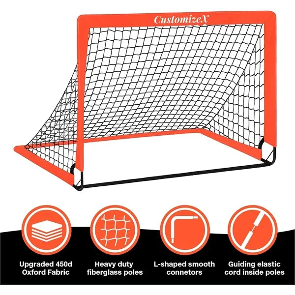 Pop Up Kids Practice Soccer Goals