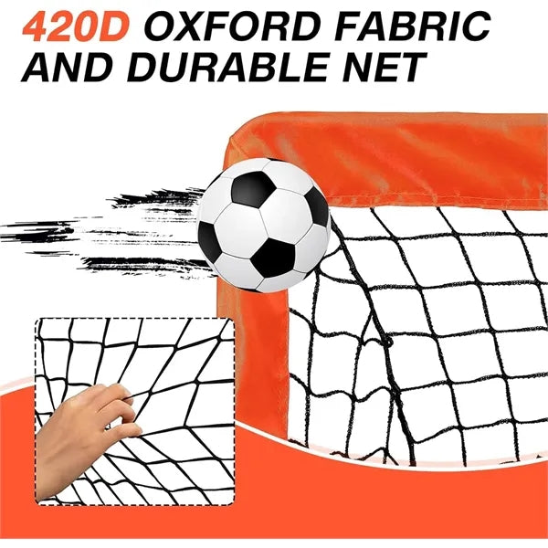 Pop Up Kids Practice Soccer Goals