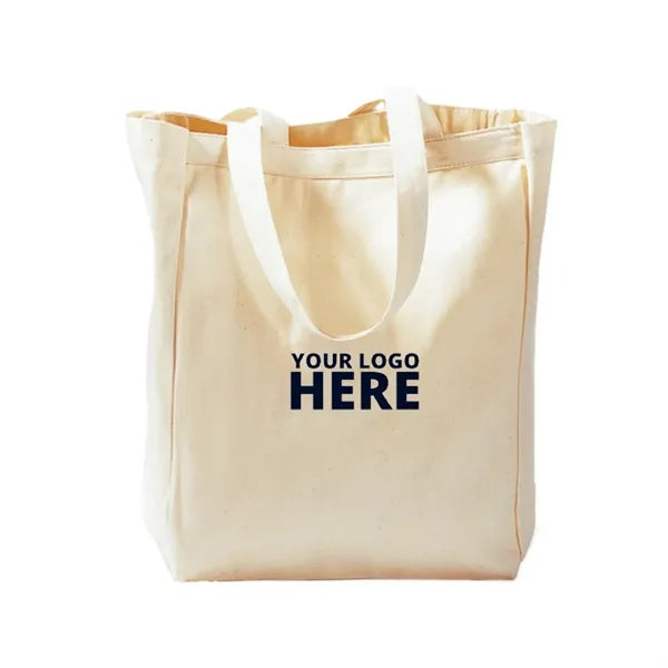 100% Natural Cotton Canvas Tote