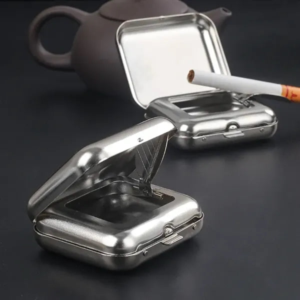 Portable Metal Pocket Ashtray